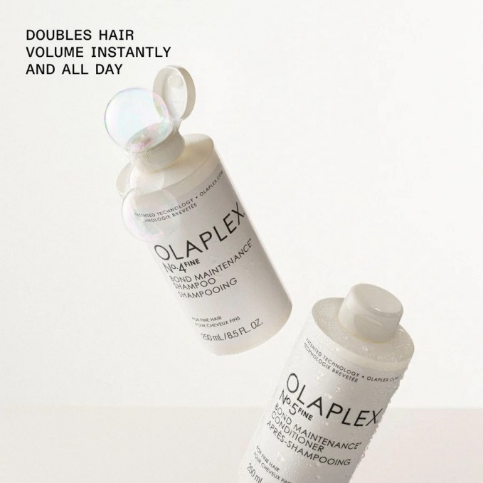 Olaplex - Pachet intarire si volum par fin/subtire No.4 FINE, No.5 FINE