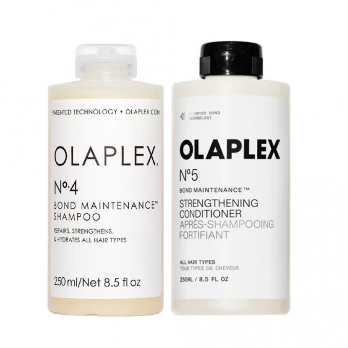 Olaplex - Pachet reparare si mentinere toate tipurile de par No.4, No.5