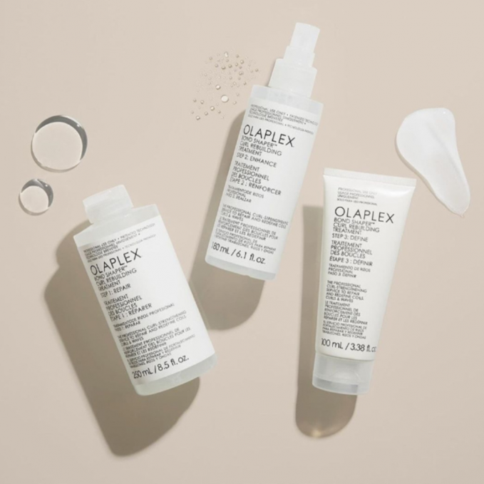 Olaplex - Kit tratament par cret / definire bucle Bond Shaper Curl Rebuilding