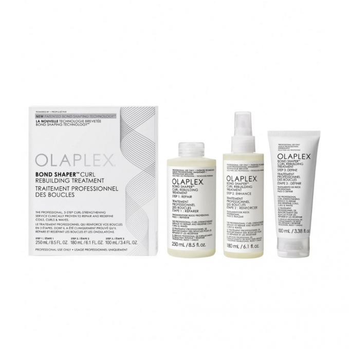 Olaplex - Kit tratament par cret / definire bucle Bond Shaper Curl Rebuilding