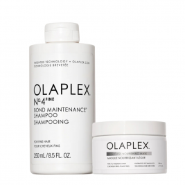 Olaplex - Pachet hidratare lejera par fin No.4F 250ml + masca 200ml
