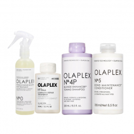 Olaplex - Pachet pre-tratament reparare si mentinere par blond No.0, No.3, No.4P, No.5