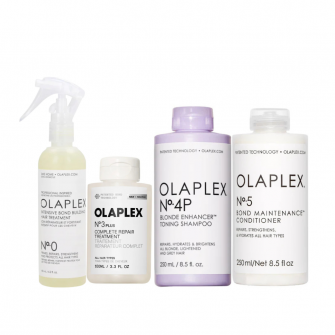 Olaplex - Pachet pre-tratament reparare si mentinere par blond No.0, No.3, No.4P, No.5