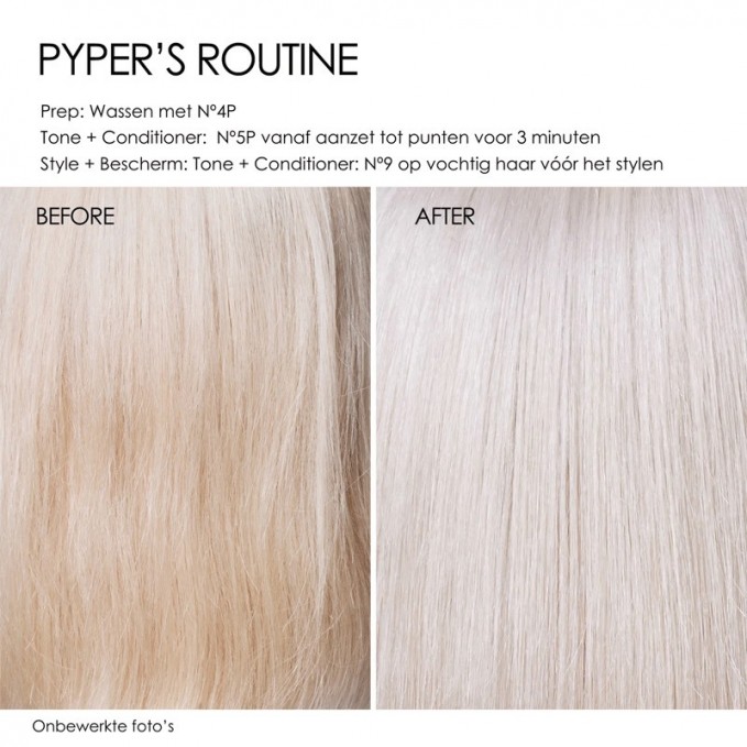 Olaplex - Pachet reparare par blond cu pigment violet No.4P (1L) + No.5P (1L)