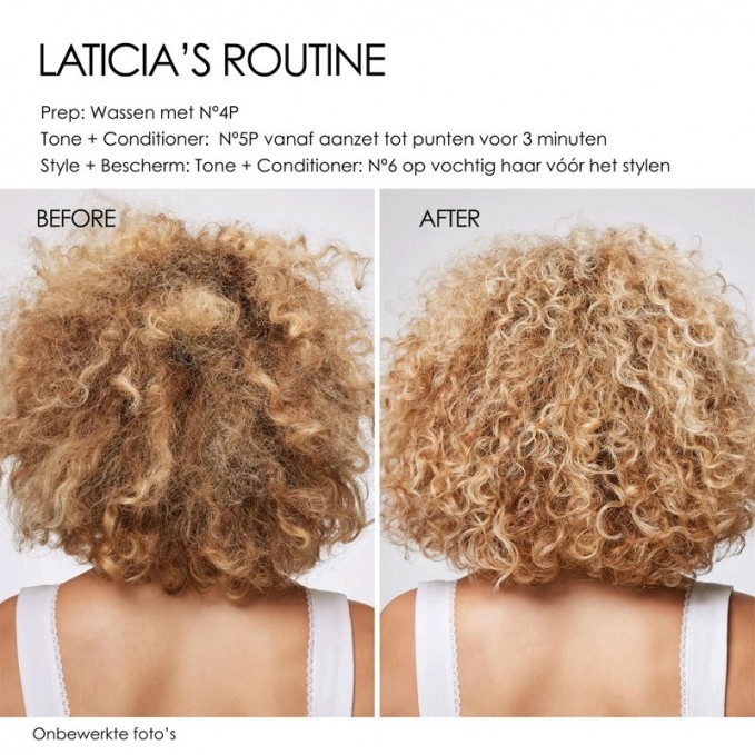 Olaplex - Pachet reparare par blond cu pigment violet No.4P (1L) + No.5P (1L)