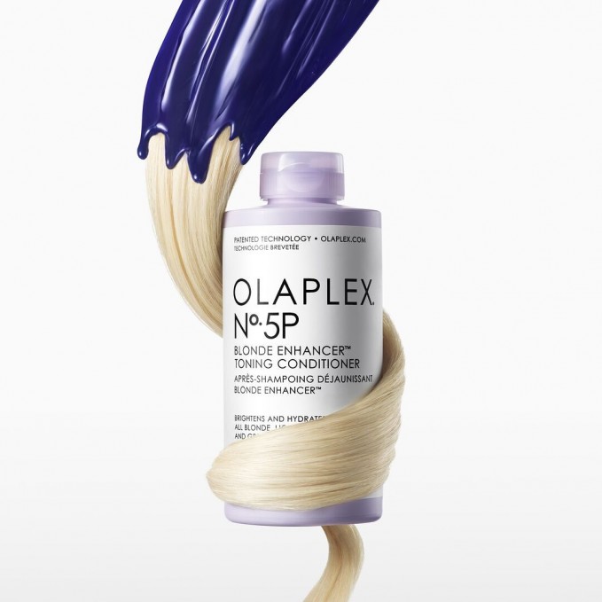 Olaplex - Balsam reparare cu pigment violet No.5P Blonde Enhancer 250ml