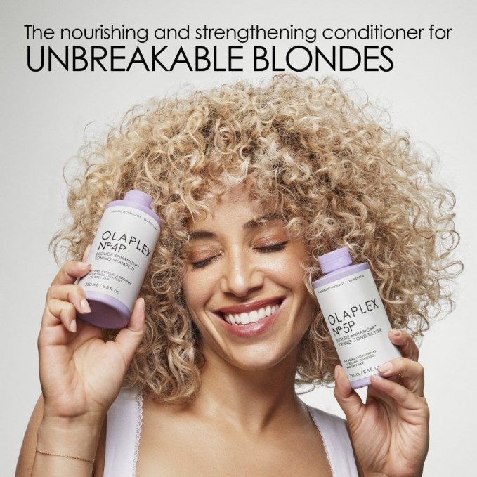 Olaplex - Balsam reparare cu pigment violet No.5P Blonde Enhancer 250ml