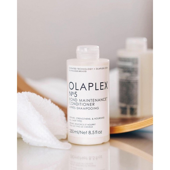 Olaplex - Pachet reparare si mentinere par blond No.4P, No.5
