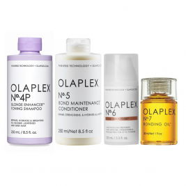 Olaplex - Pachet reparare si protectie ridicata par blond No.4P,No.5,No.6,No.7
