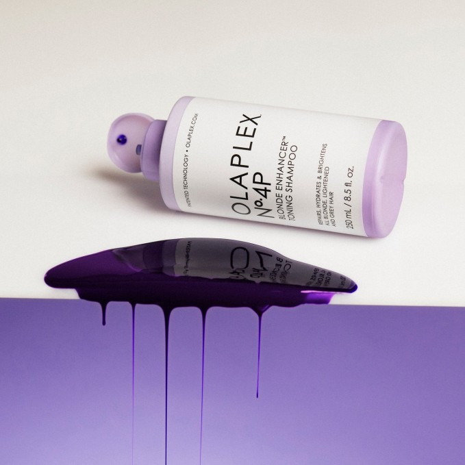 Olaplex - Pachet reparare si mentinere par blond No.4P, No.5